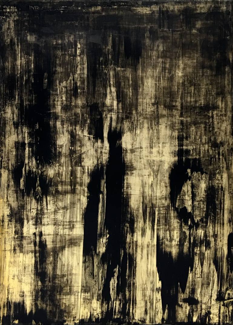 Original Abstract Expressionism Abstract Painting by Luca Brandi