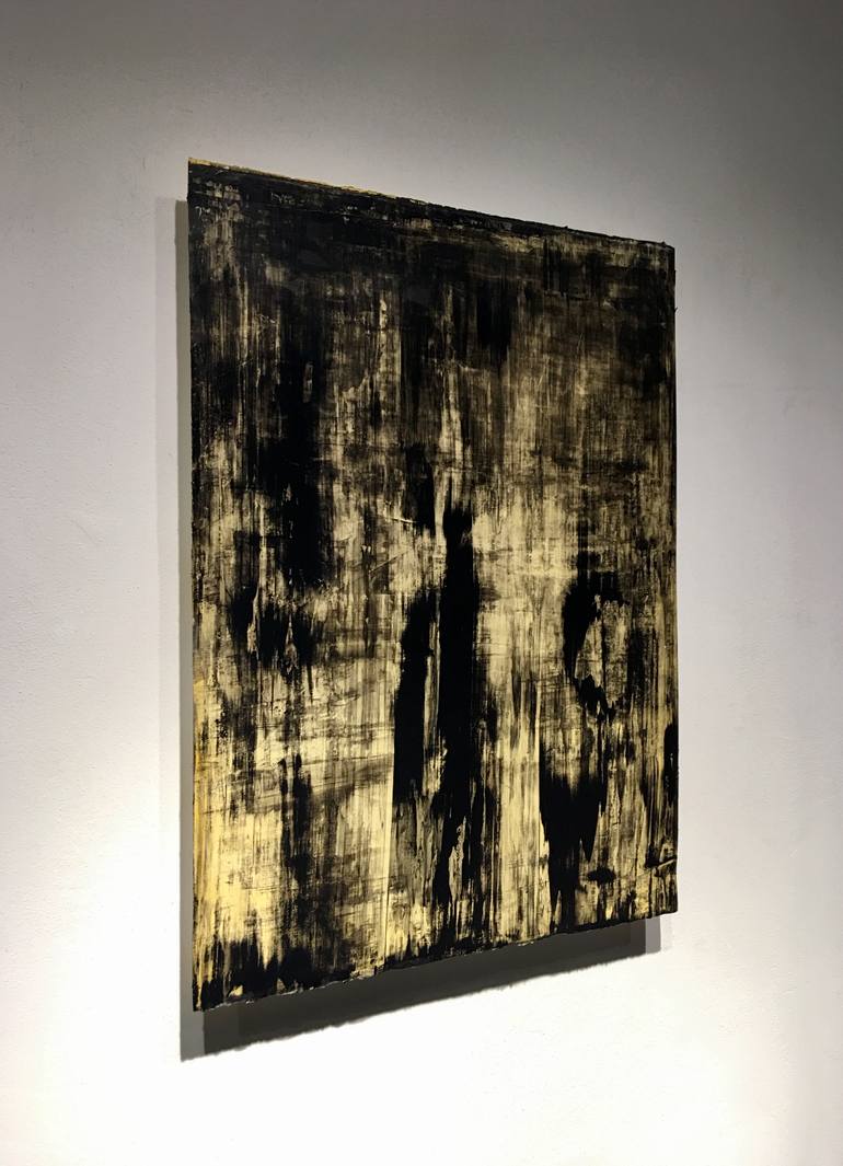 Original Abstract Expressionism Abstract Painting by Luca Brandi