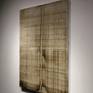 Acrylic on stretched cotton canvas, wood stretches bars, ready to hang