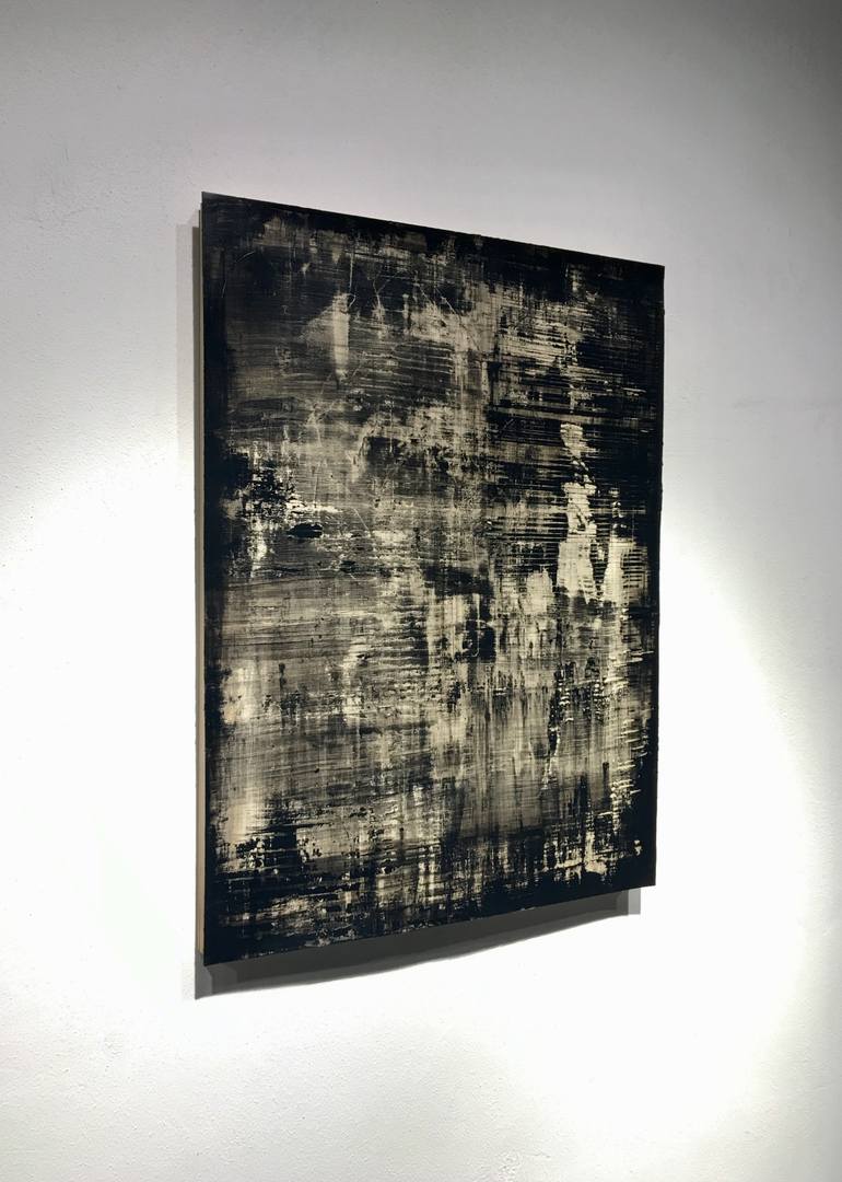 Original Abstract Expressionism Abstract Painting by Luca Brandi