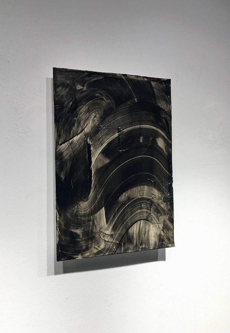 Original Abstract Expressionism Abstract Painting by Luca Brandi