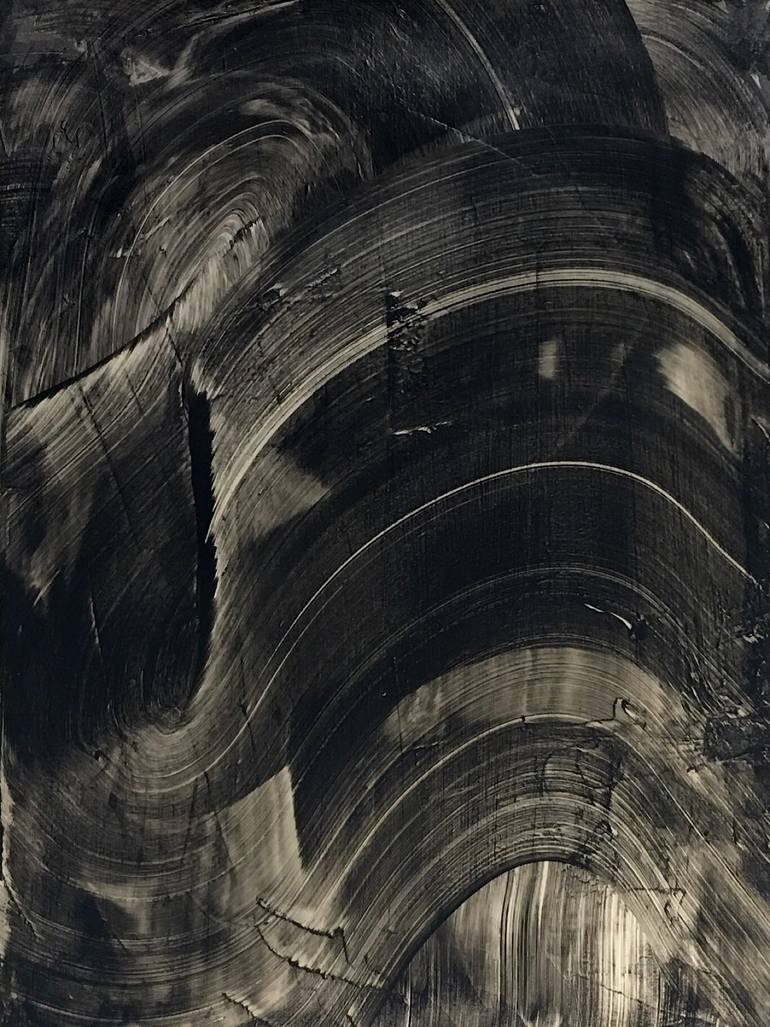 Original Abstract Expressionism Abstract Painting by Luca Brandi