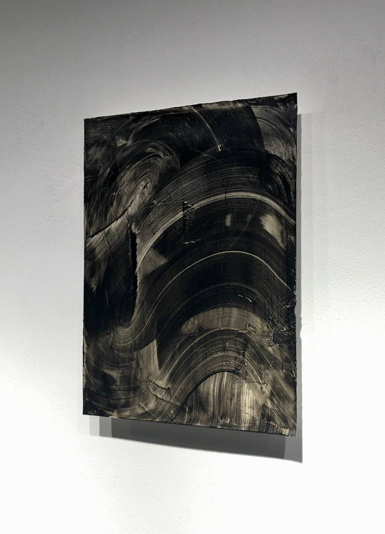 Original Abstract Expressionism Abstract Painting by Luca Brandi