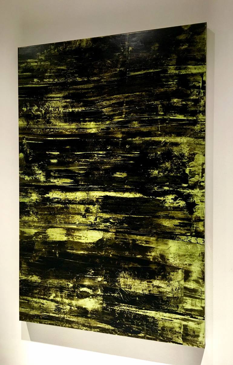 Original Abstract Expressionism Abstract Painting by Luca Brandi