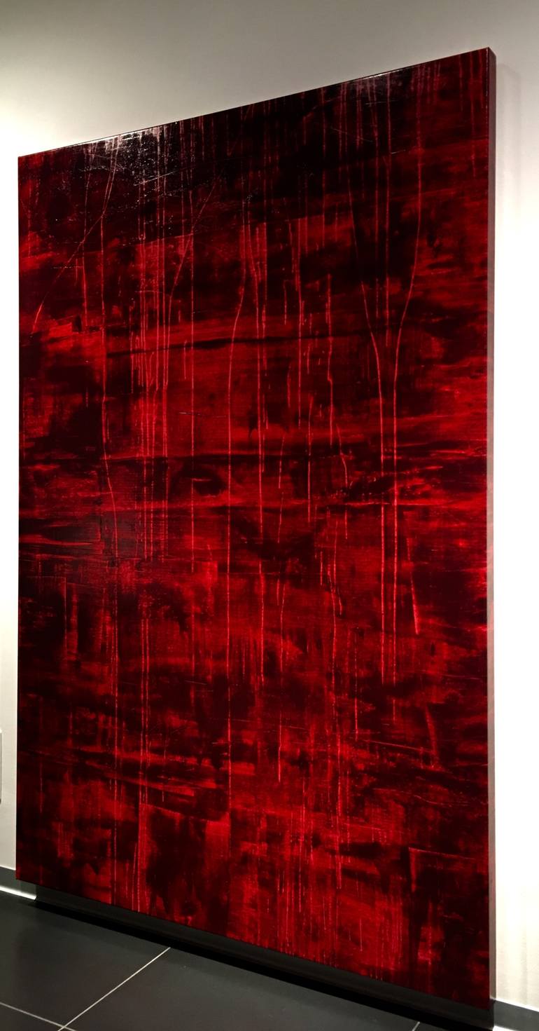 Original Abstract Painting by Luca Brandi