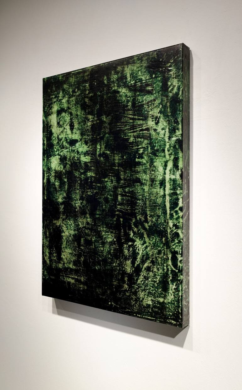 Original Abstract Expressionism Abstract Painting by Luca Brandi