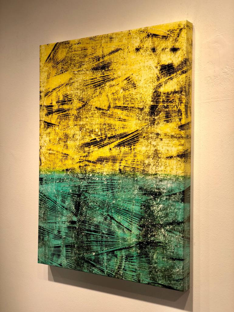 Original Abstract Painting by Luca Brandi