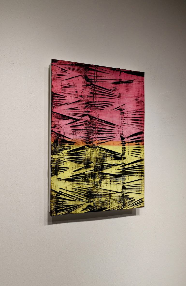 Original Abstract Expressionism Abstract Painting by Luca Brandi