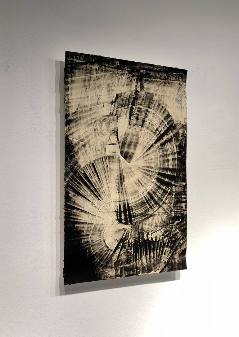 Original Abstract Expressionism Abstract Painting by Luca Brandi