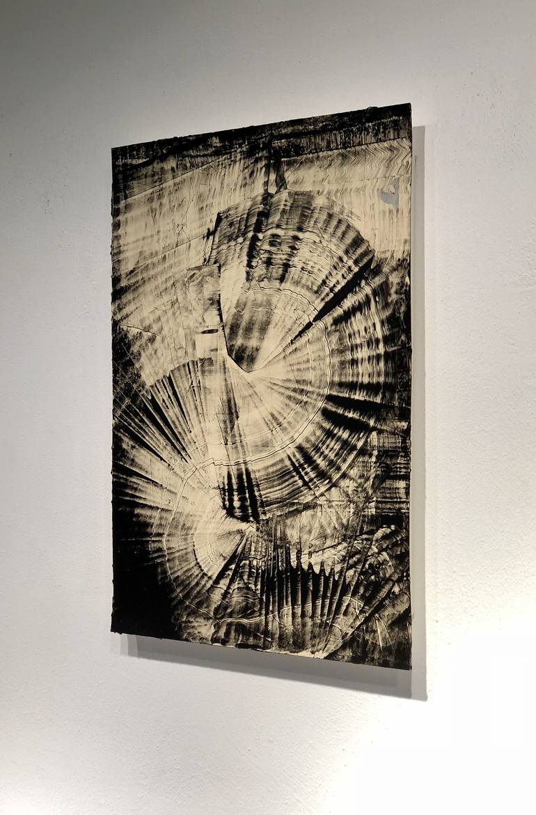 Original Abstract Expressionism Abstract Painting by Luca Brandi