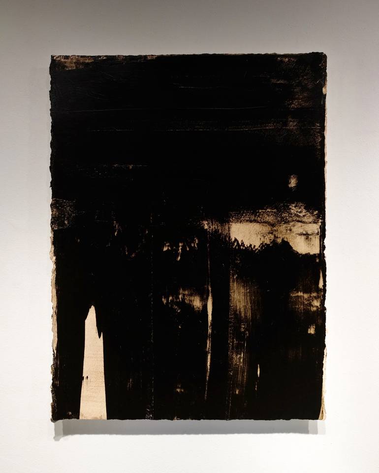 Original Abstract Expressionism Abstract Painting by Luca Brandi