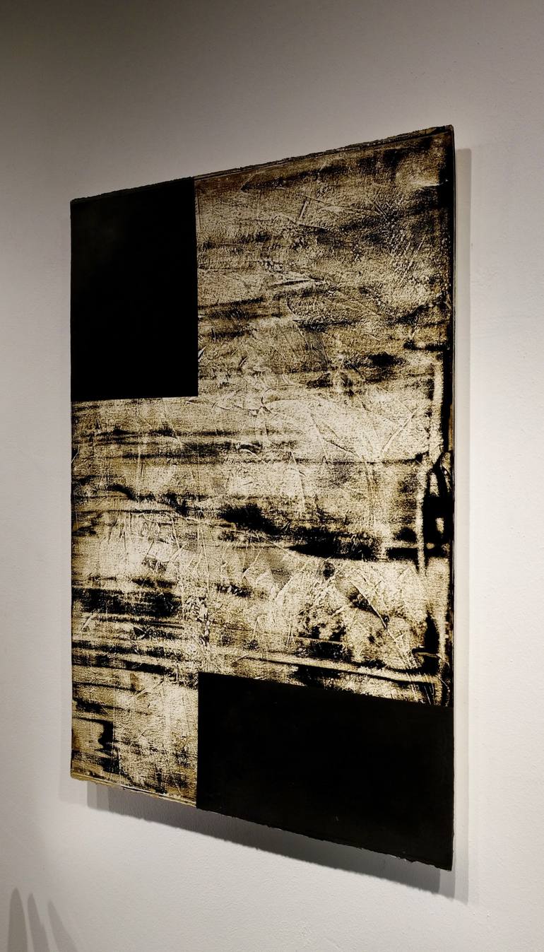 Original Abstract Expressionism Abstract Painting by Luca Brandi