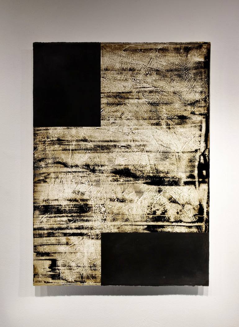 Original Abstract Expressionism Abstract Painting by Luca Brandi