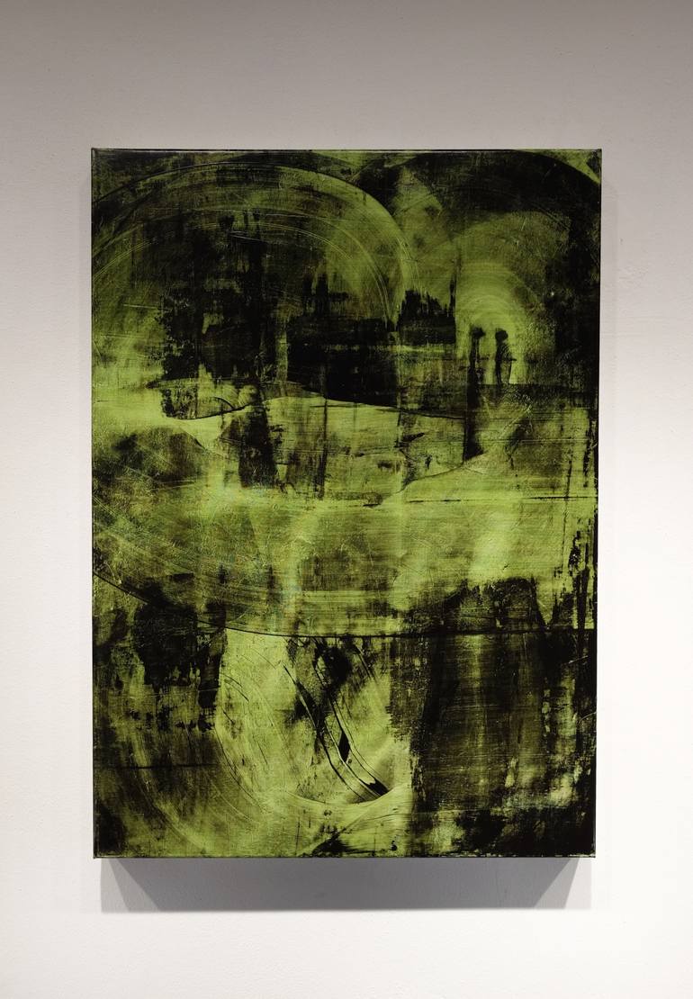 Original Abstract Painting by Luca Brandi