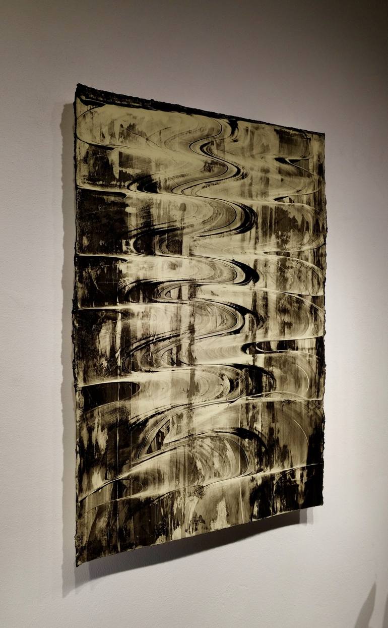 Original Abstract Expressionism Abstract Painting by Luca Brandi