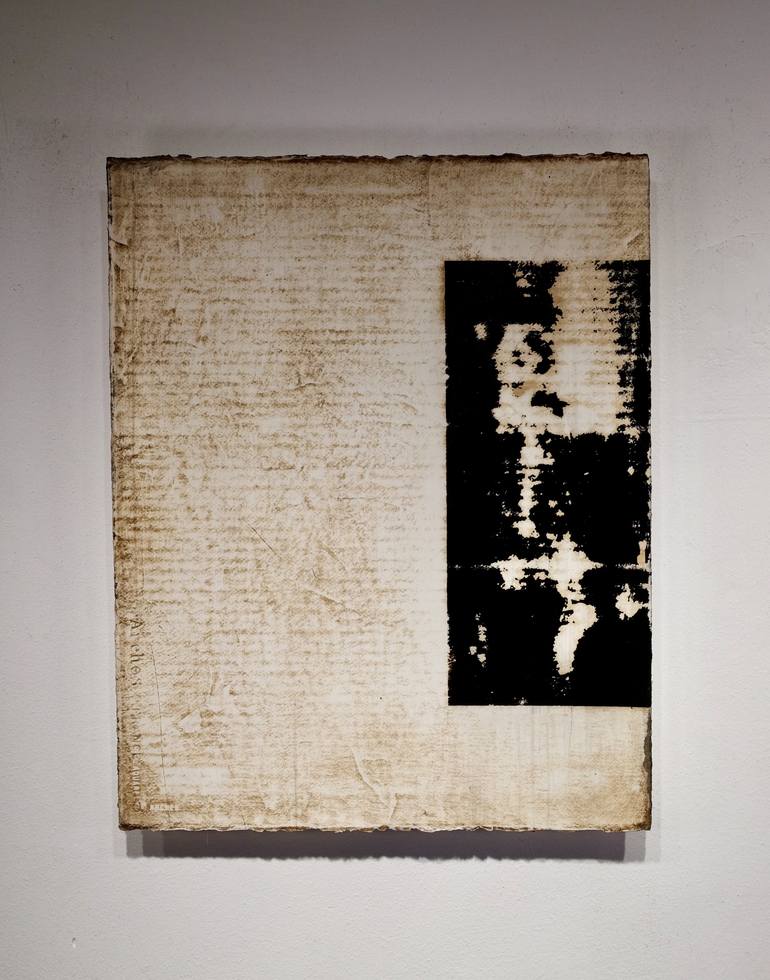 Original Abstract Expressionism Abstract Painting by Luca Brandi