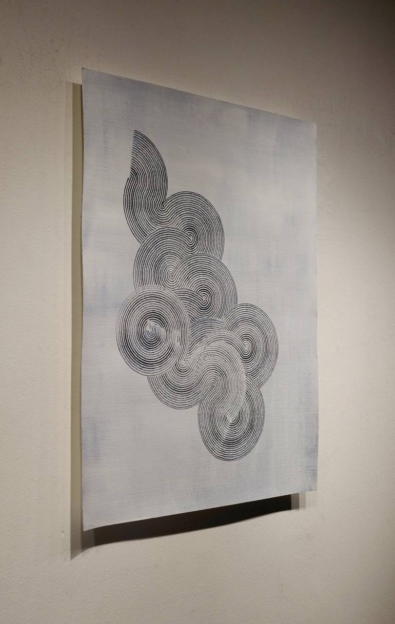 Original Abstract Expressionism Abstract Painting by Luca Brandi