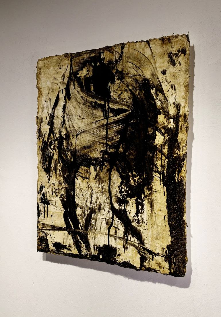 Original Abstract Painting by Luca Brandi