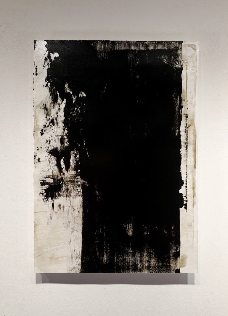 Original Abstract Expressionism Abstract Painting by Luca Brandi