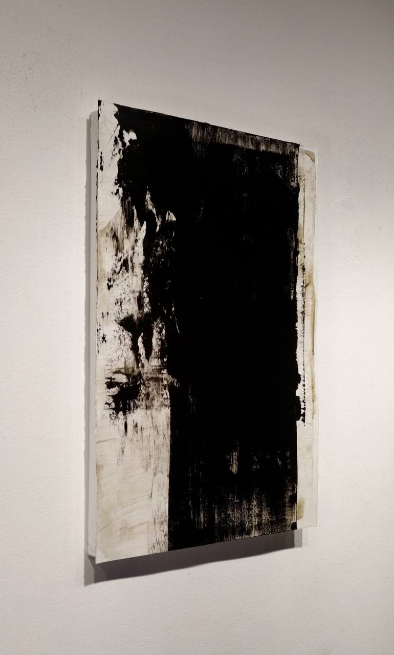 Original Abstract Expressionism Abstract Painting by Luca Brandi