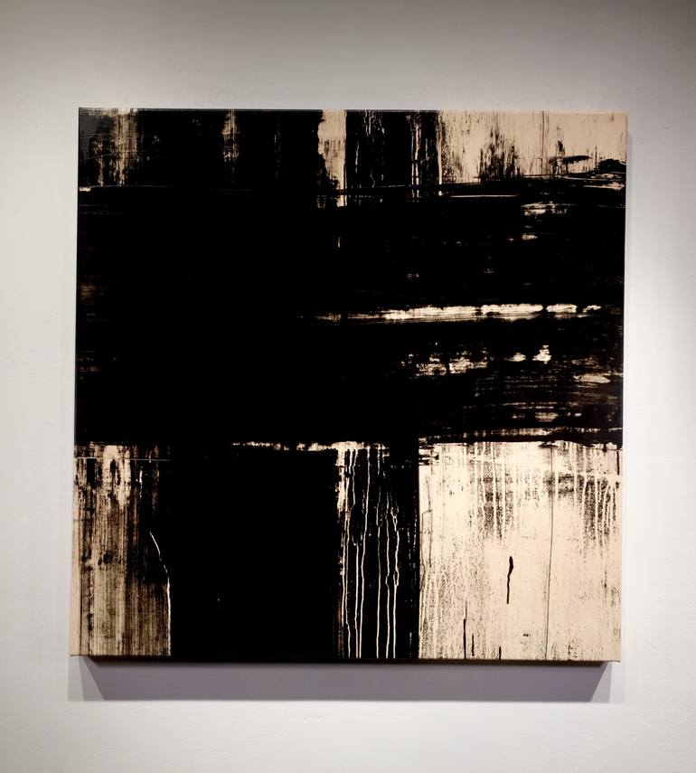 Original Abstract Expressionism Abstract Painting by Luca Brandi