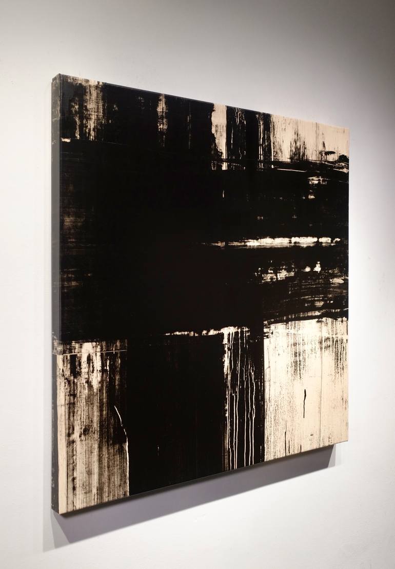 Original Abstract Expressionism Abstract Painting by Luca Brandi
