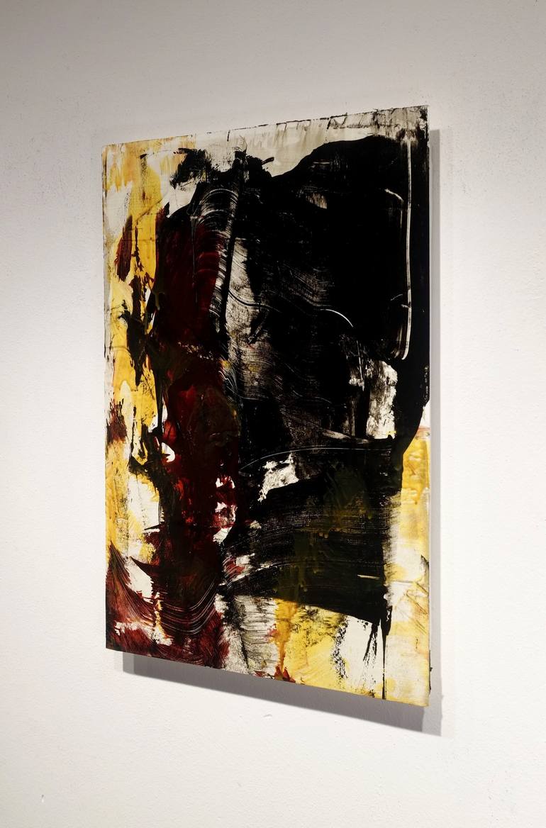 Original Abstract Expressionism Abstract Painting by Luca Brandi