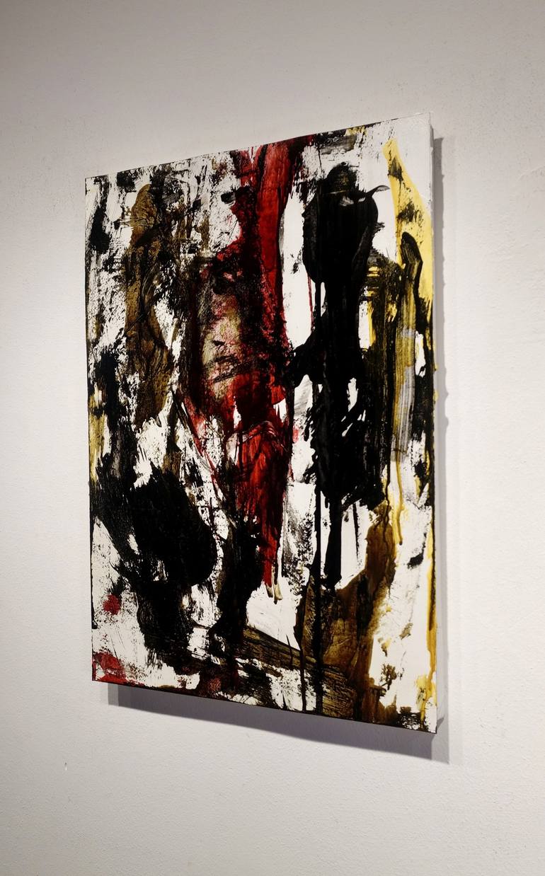 Original Abstract Painting by Luca Brandi