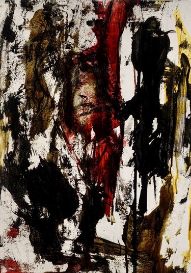 Original Abstract Expressionism Abstract Paintings by Luca Brandi