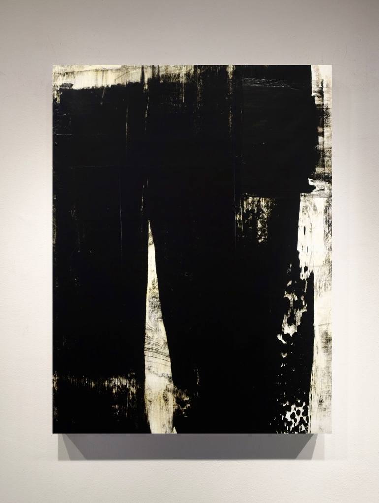 Original Abstract Expressionism Abstract Painting by Luca Brandi