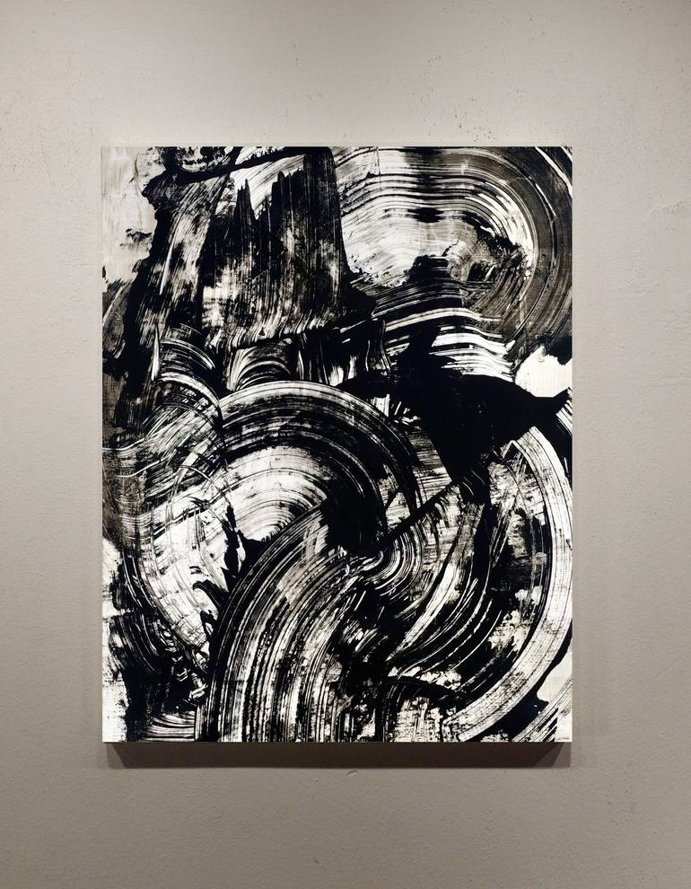 Original Abstract Painting by Luca Brandi