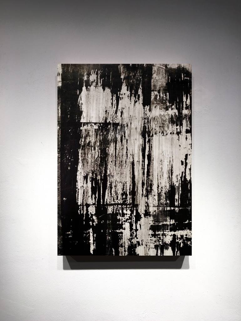 Original Abstract Expressionism Abstract Painting by Luca Brandi