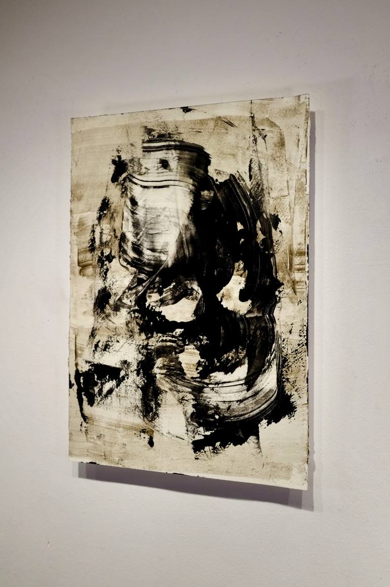 Original Abstract Expressionism Abstract Painting by Luca Brandi