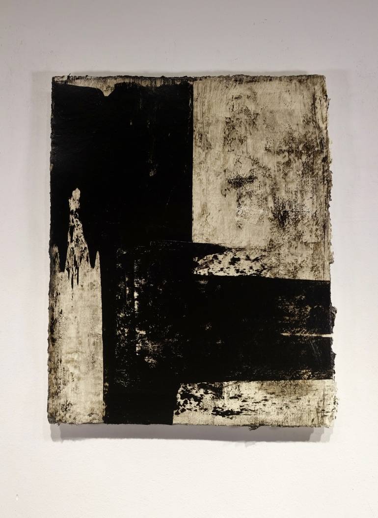 Original Abstract Expressionism Abstract Painting by Luca Brandi
