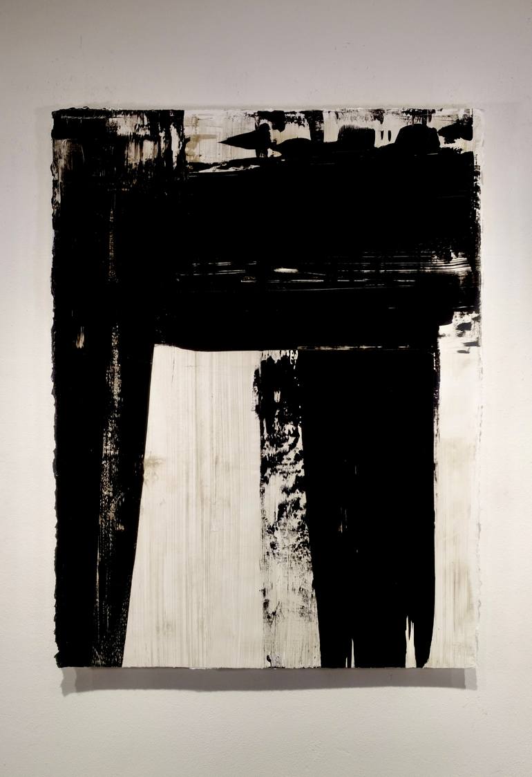 Original Abstract Expressionism Abstract Painting by Luca Brandi
