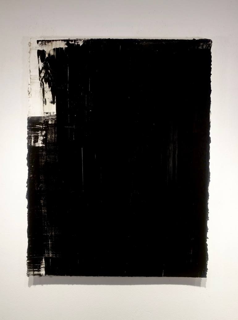 Original Abstract Expressionism Abstract Painting by Luca Brandi