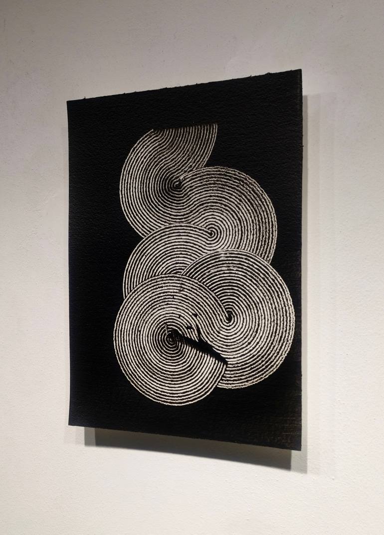 Original Abstract Expressionism Abstract Painting by Luca Brandi