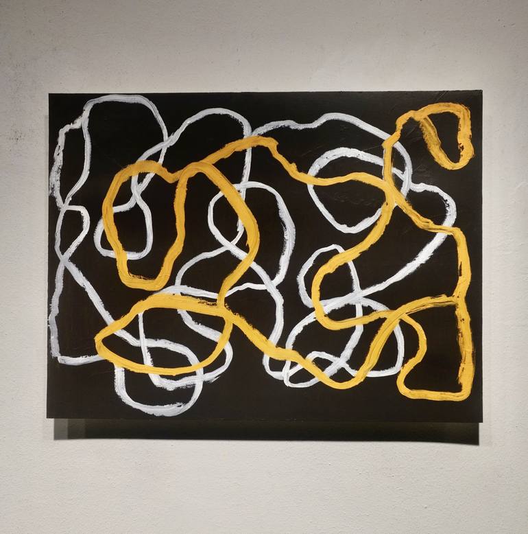 Original Abstract Painting by Luca Brandi