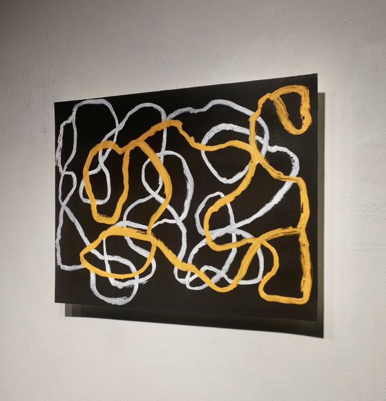 Original Abstract Painting by Luca Brandi