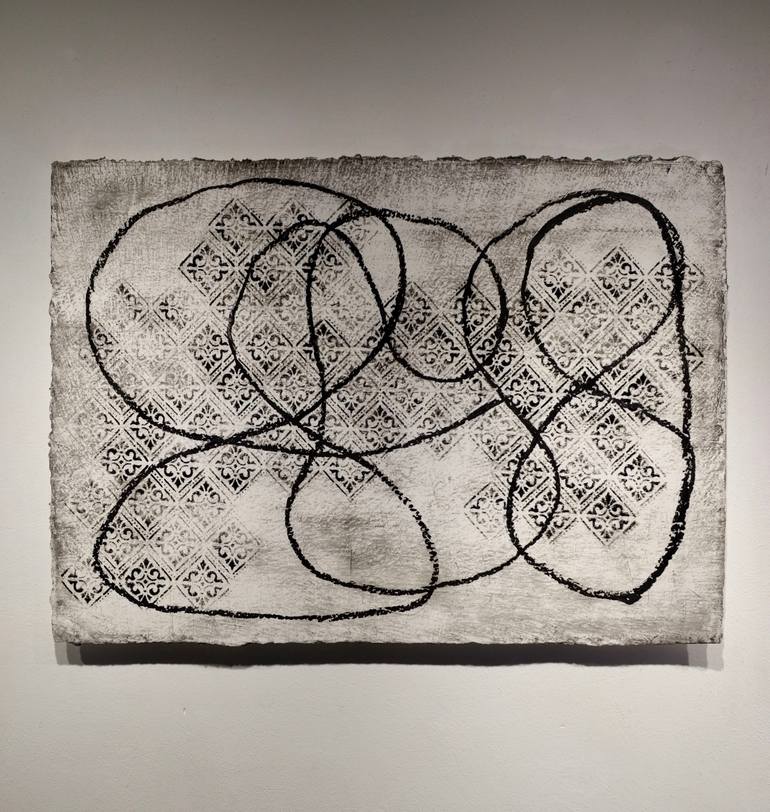 Original Abstract Expressionism Abstract Painting by Luca Brandi