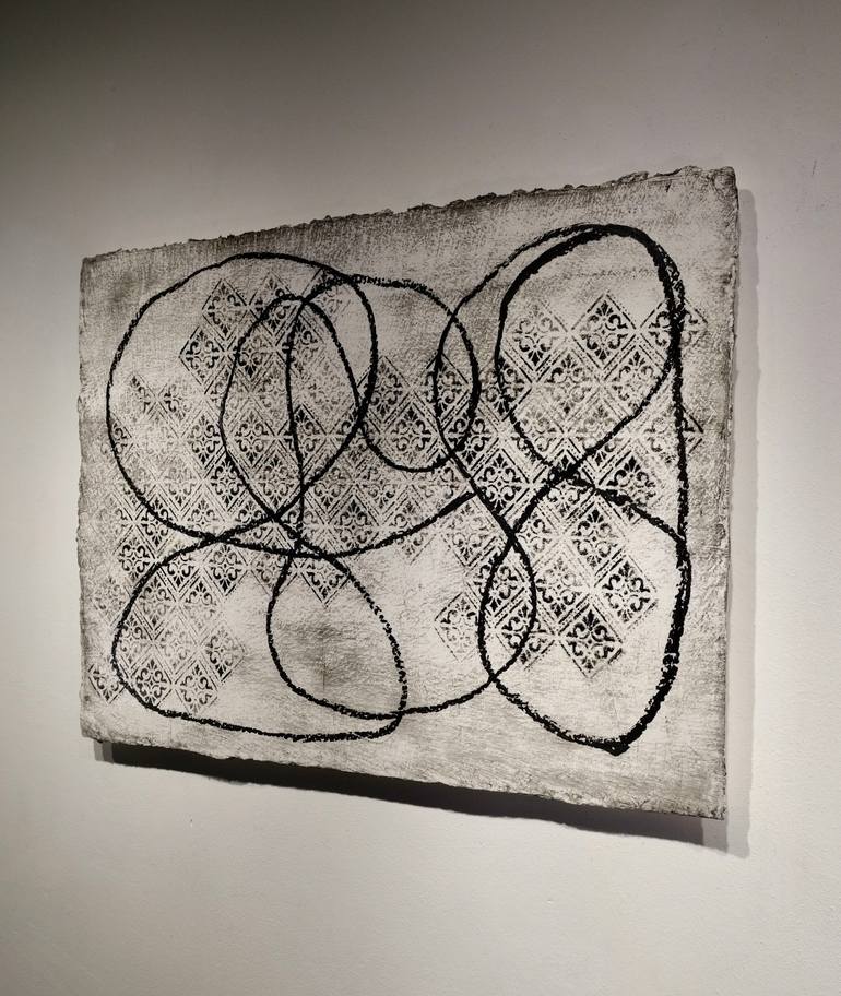 Original Abstract Expressionism Abstract Painting by Luca Brandi