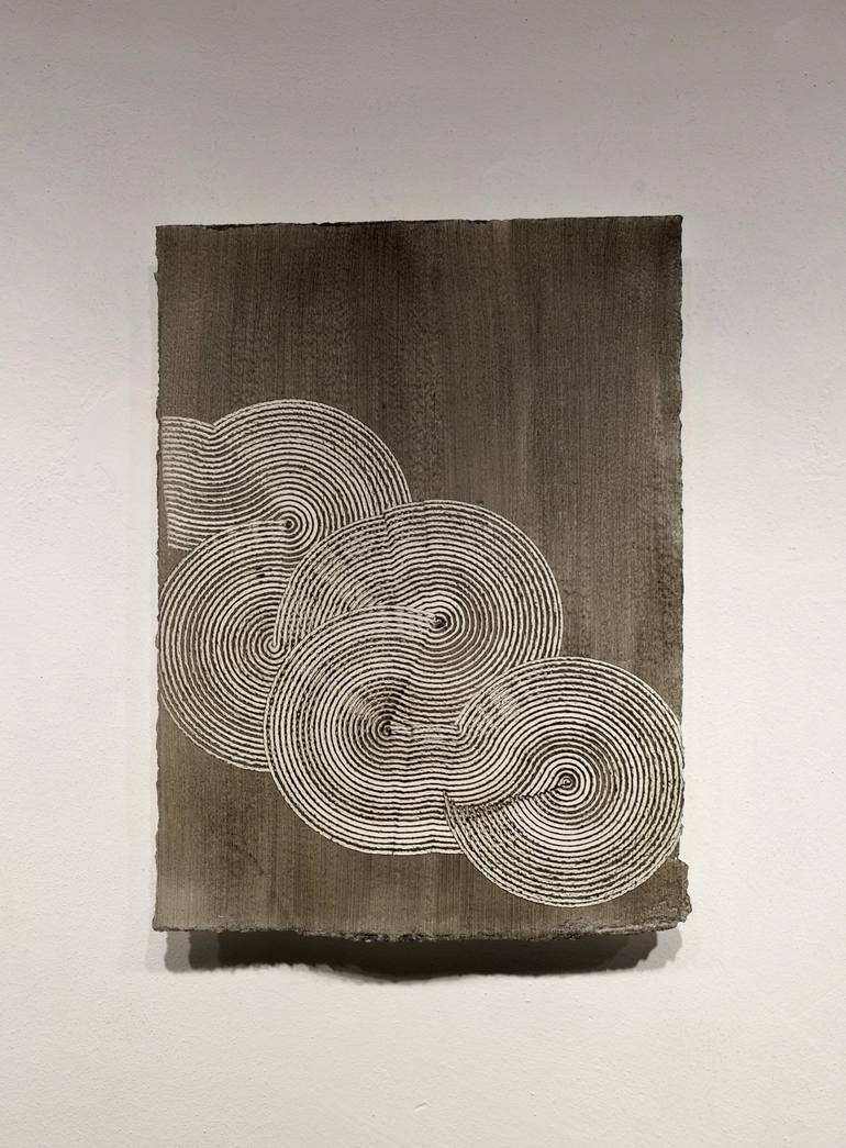 Original Abstract Expressionism Abstract Painting by Luca Brandi