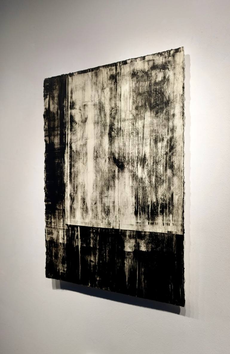 Original Abstract Expressionism Abstract Painting by Luca Brandi