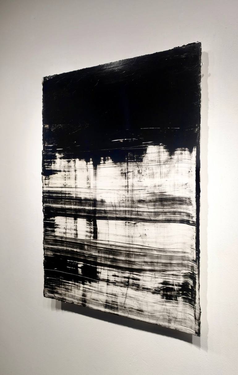 Original Abstract Expressionism Abstract Painting by Luca Brandi