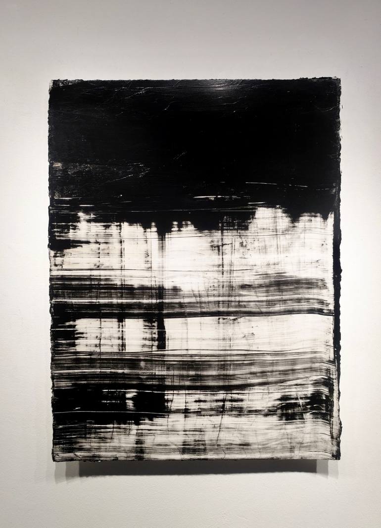 Original Abstract Expressionism Abstract Painting by Luca Brandi