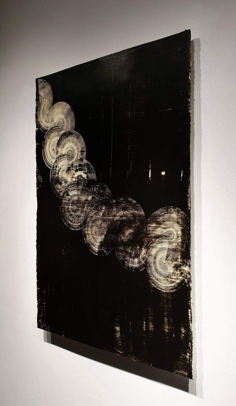 Original Abstract Expressionism Abstract Painting by Luca Brandi
