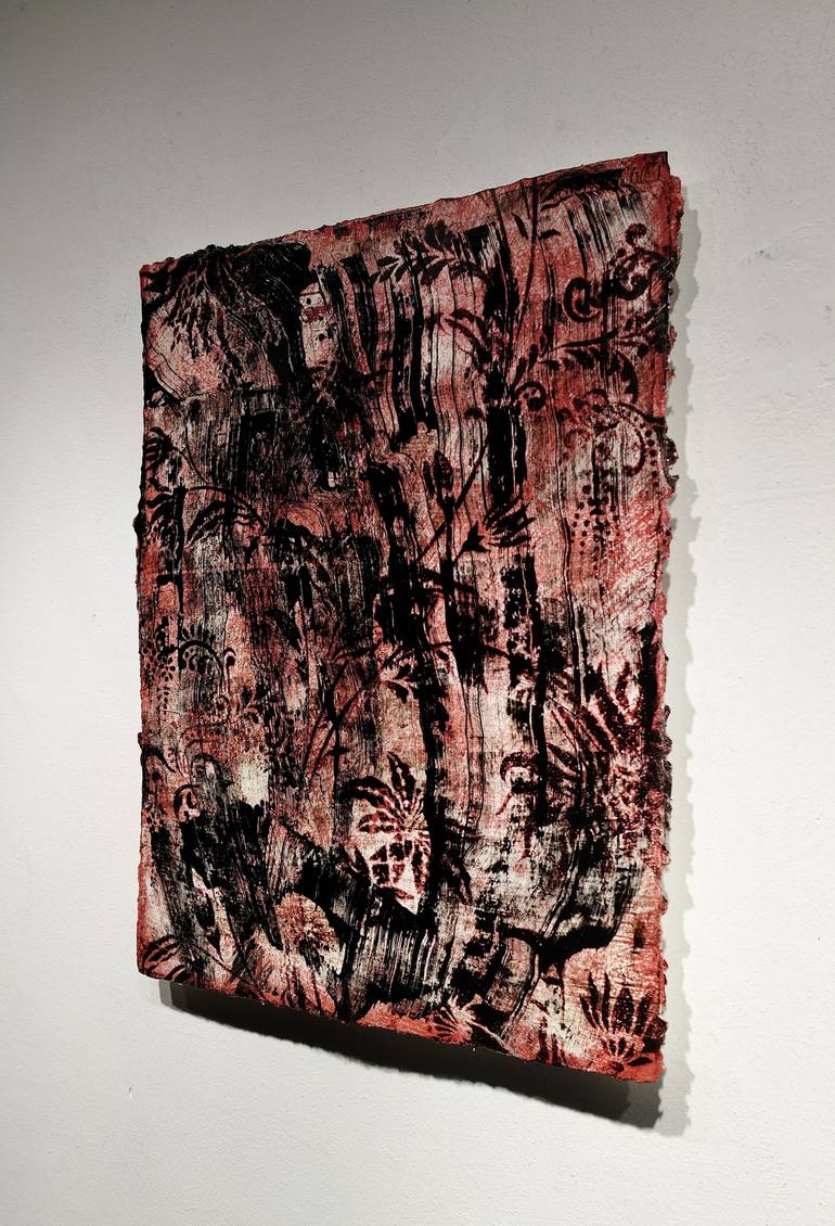 Original Abstract Expressionism Abstract Painting by Luca Brandi