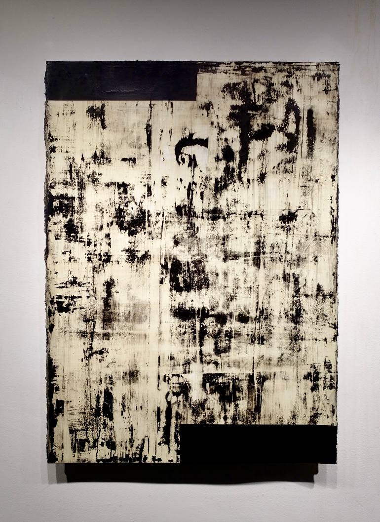 Original Abstract Expressionism Abstract Painting by Luca Brandi