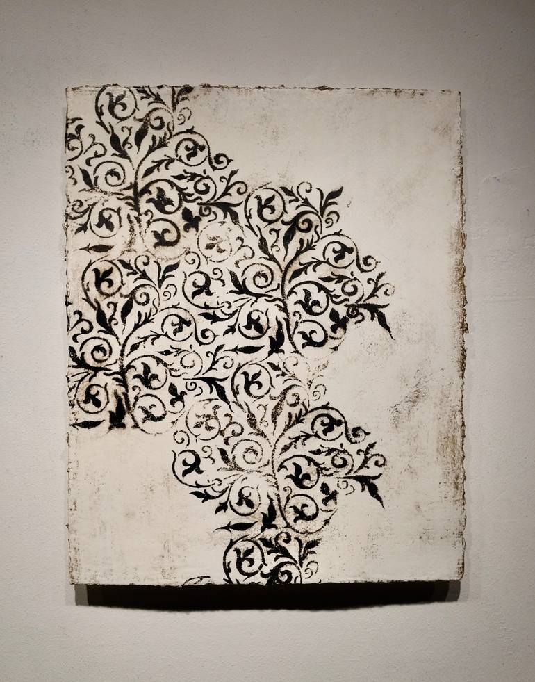 Original Abstract Expressionism Abstract Painting by Luca Brandi