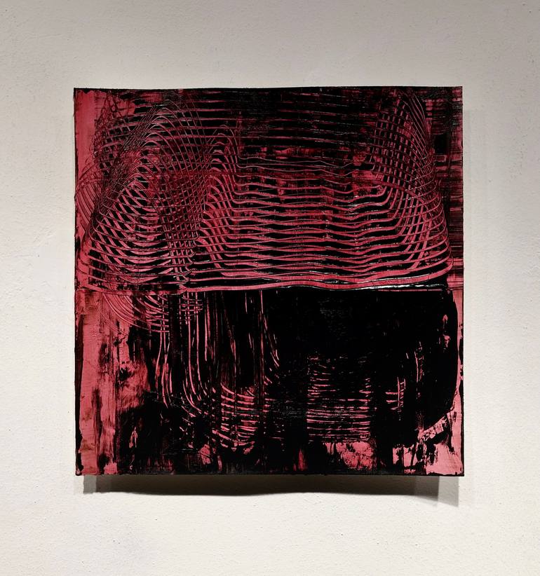 Original Abstract Expressionism Abstract Painting by Luca Brandi